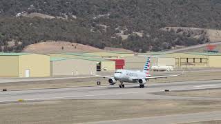 Watch American Airbus A319 Goes Fighter Pilot On Departure From Ege Eagle County Airport Colorado