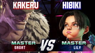 Sf6 Kakeru Sagat Vs Hibiki Lily Street Fighter 6 Gameplay