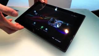 Sony Xperia® Z Tablet, 1.ª toma de contacto en vídeo