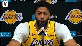 Anthony Davis Full Press Conference Interview 2019 Nba Media Day Lakers