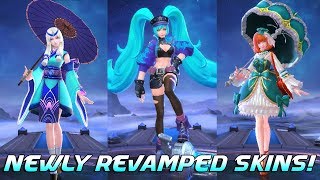 Layla Green Flash Skin, Kagura Default Model and Flower Season Skin Revamped | Mobile Legends | MLBB