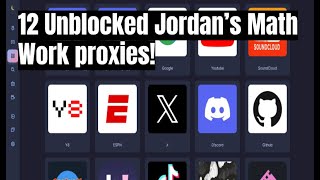 12 Unblocked Jordan Math Work Websites For School