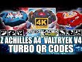 TURBO QR CODES Z ACHILLES A4 VALTRYEK V4 BALKESH B3 EM 4K! BEYBLADE BURST APP TURBO QR CODES