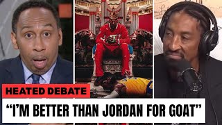 Drug Test Him Now Stephen A. Snaps Over Pippens Insane Take Dissing Jordan On Live