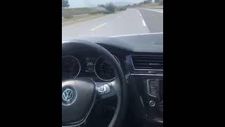Volkswagen 200 Km/s snap hız makas gündüz hd araba snapleri