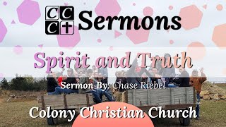 Spirit and Truth