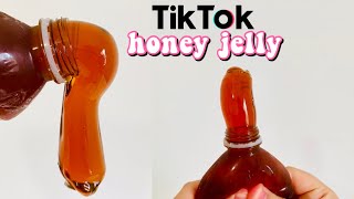 TikTok Honey Jelly Bottle Recipe! | Honey Jelly in a Bottle Tutorial | How To Ma