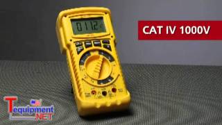 Amprobe Hd160C Heavy-Duty Digital Multimeter With True-Rms