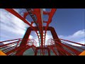 3D Rollercoaster: Falcon (3D Glasses needed) (No Limits Simulator)