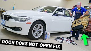 Why Door Does Not Open From Inside Or Outside On Bmw F30 F31 F32 F36 328I 335I 320I 438I 435I 440I 3