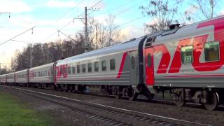 Video ChS7-229 s poyezdom №58 "Moskva - Yoshkar Ola" from Даниил Кулиш, Elevatorny drive, Yoshkar-Ola, Russia