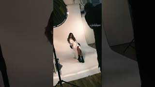 Photoshoot Behind The Scenes With This Model