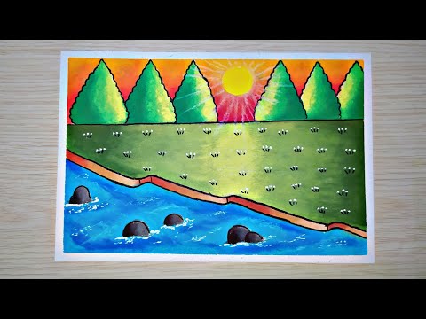 Gambar pemandangan sungai dan alam | akang bogel