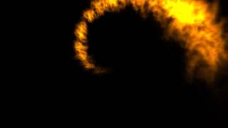Spiral Flamethrower Green Screen