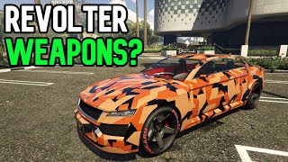 Gta 5 Revolter Customization & Review - How To Put Weapons On Revolter