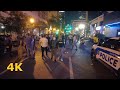 Walking Downtown Orlando FL Friday Night 23rd April 2021 Nightlife Filled With People POV Tourists