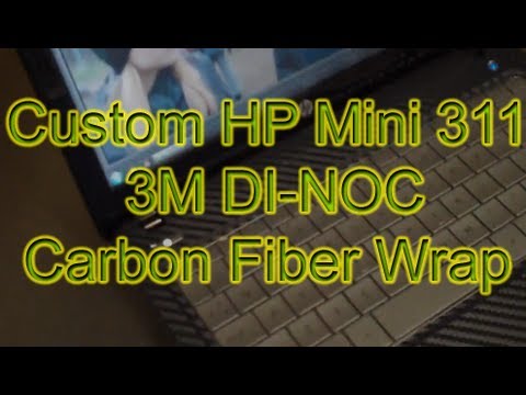 HP Mini 311 & 3M DI-NOC Carbon