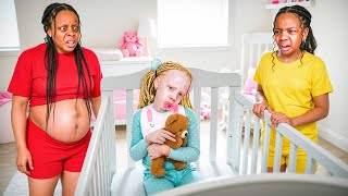 Little Sister Acting Like A Baby