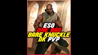 ESO Stamina Dragon Knight One Bar Fist PvP | Running Fades Through IC & OpenWorld| High Aisle