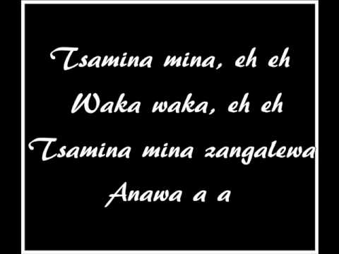 Waka Waka(This Time For Africa) Lyrics -- Official World Cup...