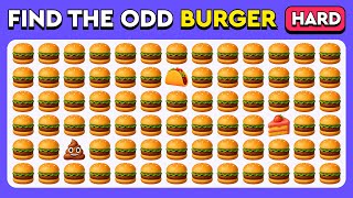 Find The Odd One Out - Junk Food Extreme Edition 40 Levels Emoji Challenge