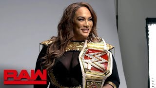 Nia Jax stands for her first photo shoot as Raw Women's Champion: Exclusive, April 9, 2018 Nia Jax stands for her first photo shoot as Raw Women's Champion: Exclusive, April 9, 2018