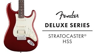 Fender Deluxe Series Stratocaster HSS Demo | Fender