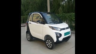 #4 wheel mini electric car with air conditioner #4 wheel city electric car