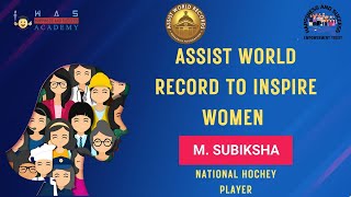 Ist World Record - Ms.s.subikshaa