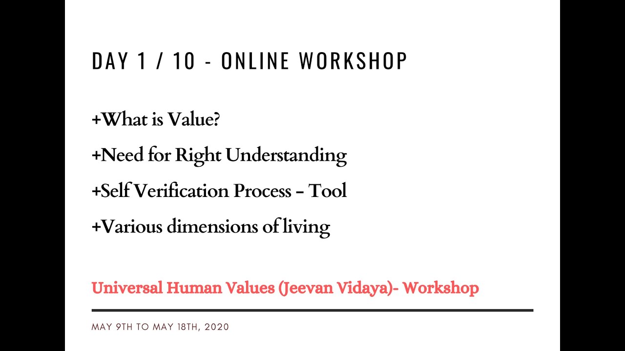 10 Days online workshop by Suman Y