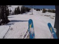 Squaw Valley USA Spring Skiing with Julia Mancuso her sister and a GoPro