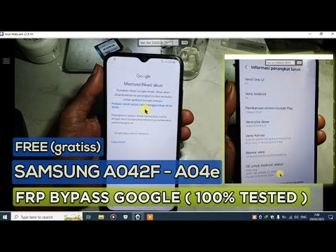 Samsung A042F AO4E FRP BYPASS Latest Google 2025 Samsung A042F AO4E FRP BYPASS Latest Google 2025