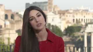 Spectre Lucia Sciarra Official On Set Interview - Monica Bellucci