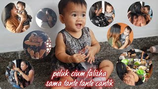 Falisha Main Bersama Tante - Tante Cantik Di Kompleks Rumahnya Amih Hany, Kumpulan Silaturrahmi