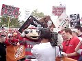 Brutus Buckeye in ESPN College Gameday