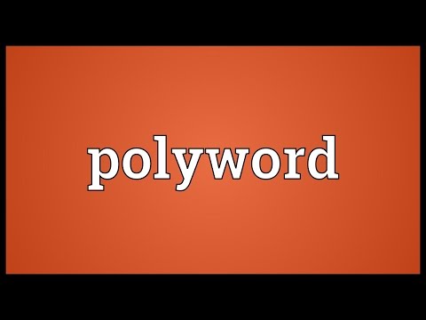 Header of Polyword