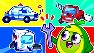 Repair Rescue Team Song Rescue Team Kids Cartoon By Pit & Penny Stories