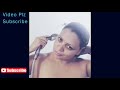 Haryan ki Sapnas chodari hot bathing shower video in Facebook Live For Fans
