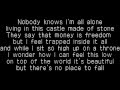 Christina Aguilera - Castle walls solo version - Lyrics