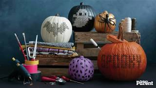 Cross Stitch Pumpkin