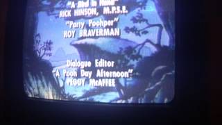 Closing To Winnie The Pooh Pooh Party 1998 Vhs