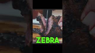 Zebra Meat Cookout In South Africa!!