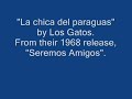 "La Chica del Paraguas" by Los Gatos