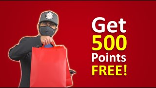 Get 500 points free! | YouSave