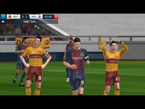 MOTHERWELL vs FB BARCELONA nice game. football