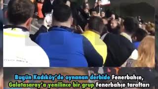 Fenerbahçe galatasaraya yenilince ali koç ve taraftar arasında çıkan kavga
