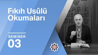 Hasan Hacak, Fıkıh Usulü Okumaları, 3. Seminer, Şafiî, Risâle, III