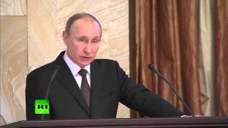 Путин: В 2015 году пресечена деятельность более 400 агентов иностранных спецслужб