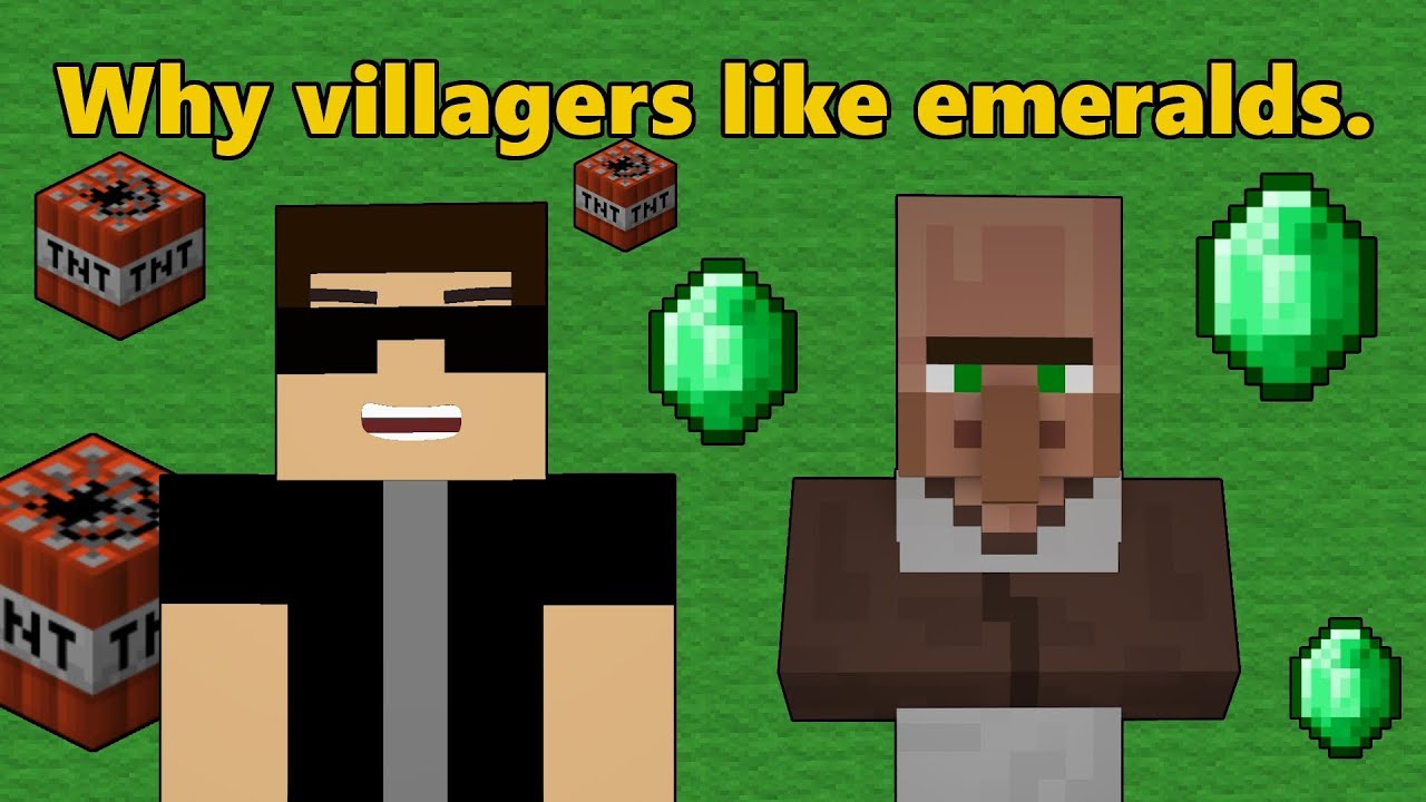[Minecraft] Why Villagers Like Emeralds. What Are Villagers Doing With