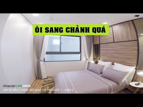 Căn hộ mẫu The Pegasuite 1, 82m2 3 phòng ngủ, Tạ Quang Bửu, Quận 8 - Land Go Now ✔